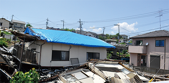 熊本地震建物
