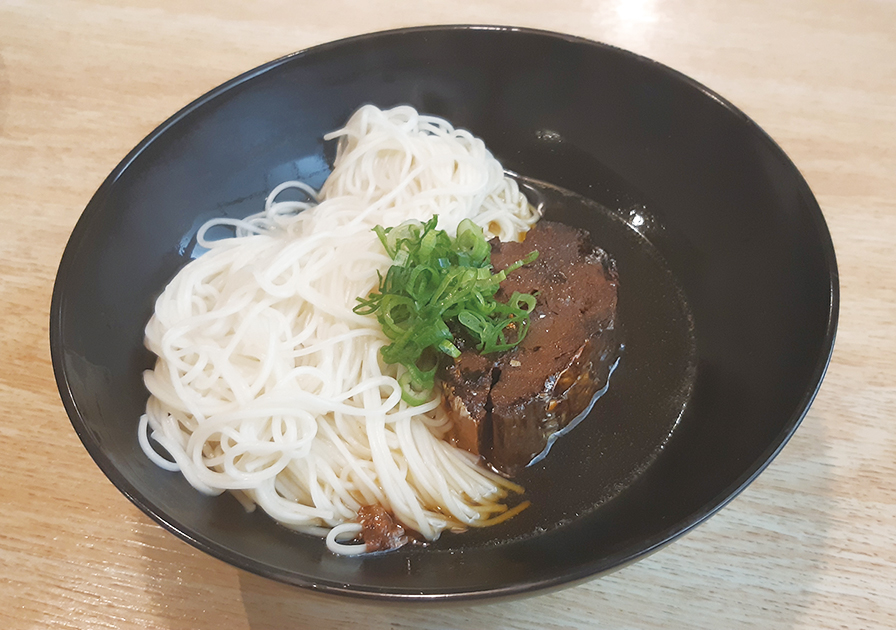 焼き鯖そうめん