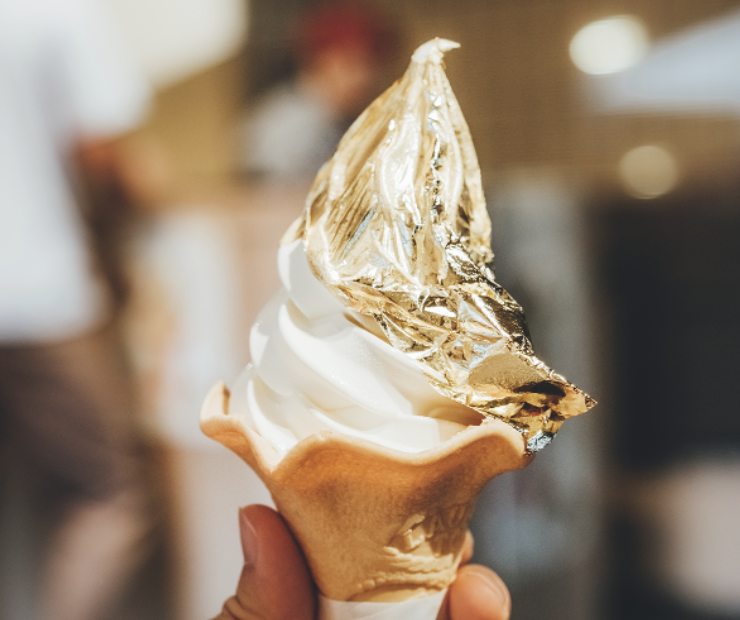 金箔スイーツ